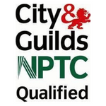A logo for city and guilds NPTC qualification.
